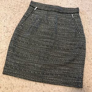 H&M Tweed Pencil Skirt